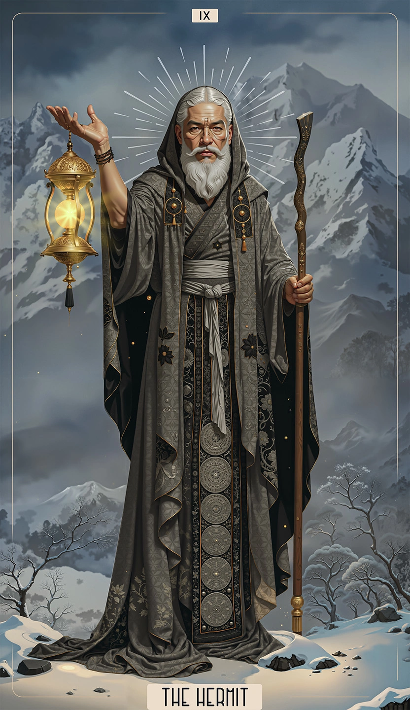 IX - THE HERMIT | Major Arcana Tarot Card Meaning